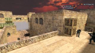 Na`Vi pistol round @ de_dust2 (Counter-Strike teamplay)