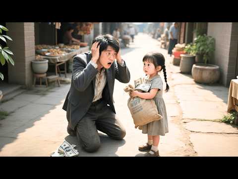 破產單親爸欲輕生，3 歲女兒竟是福星轉世！隨手買的彩券中千萬，前妻當場悔哭求複合！#逆襲  #短劇  #福寶