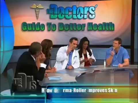 В шоу в США "The Doctors' Show" объясняют как мезороллер /dermaroller улучшает кожу