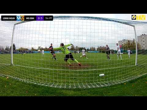 SKRÓT MECZU: Górnik Radlin - Odra Wodzisław 1:7