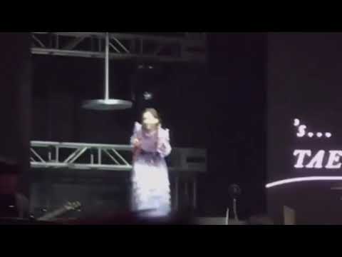 Taeyeon got hit by the stage at Manila ‘S Concert Philippine | Minor Accident 181214