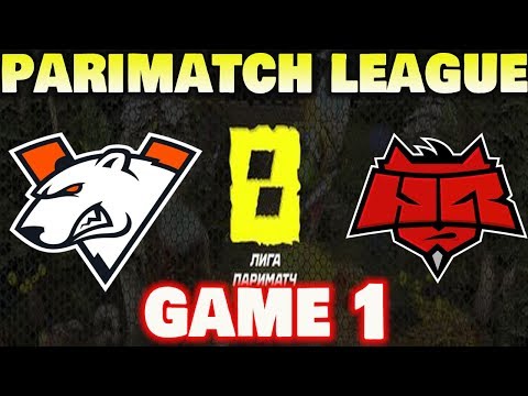 VIRTUS PRO VS HELLRAISERS GAME 3 Parimatch League Season 1 Dota2