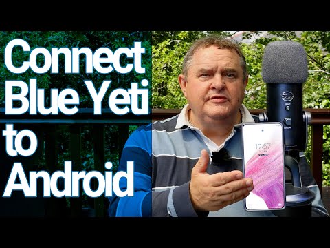 How to connect a Blue Yeti USB Mic to a Samsung Android Phone