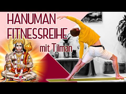 Hanuman Fitnessreihe mit Tilman - Yoga Vidya Mittelstufe Live - 09:15 - 27.04.2021