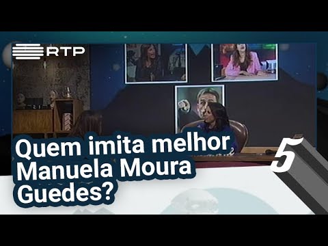 Quem imita melhor Manuela Moura Guedes? - 5 Para a Meia-Noite