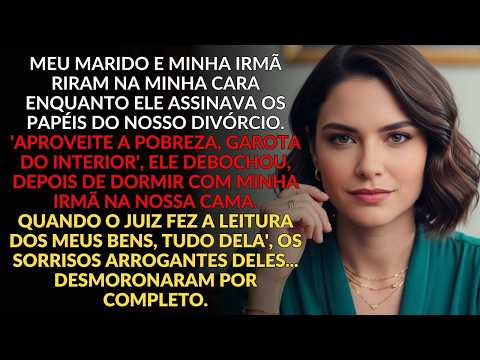 Meu marido e minha irmã planejaram meu divórcio e riram da minha cara — até que o juiz revelou meu