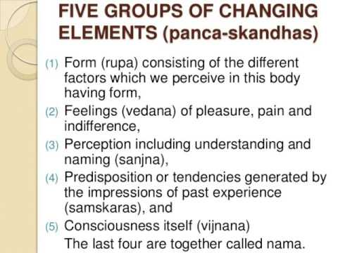 Anattalakkhana Sutta: on Not-self