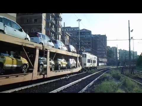 E655.206 sul MRI 48626 Acerra - Domo II, in partenza da Roma Tuscolana