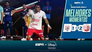 NÁUTICO VENCE ATLÉTICO-GO DE VIRADA E SOMA PRIMEIROS PONTOS NA SÉRIE B | MELHORES MOMENTOS