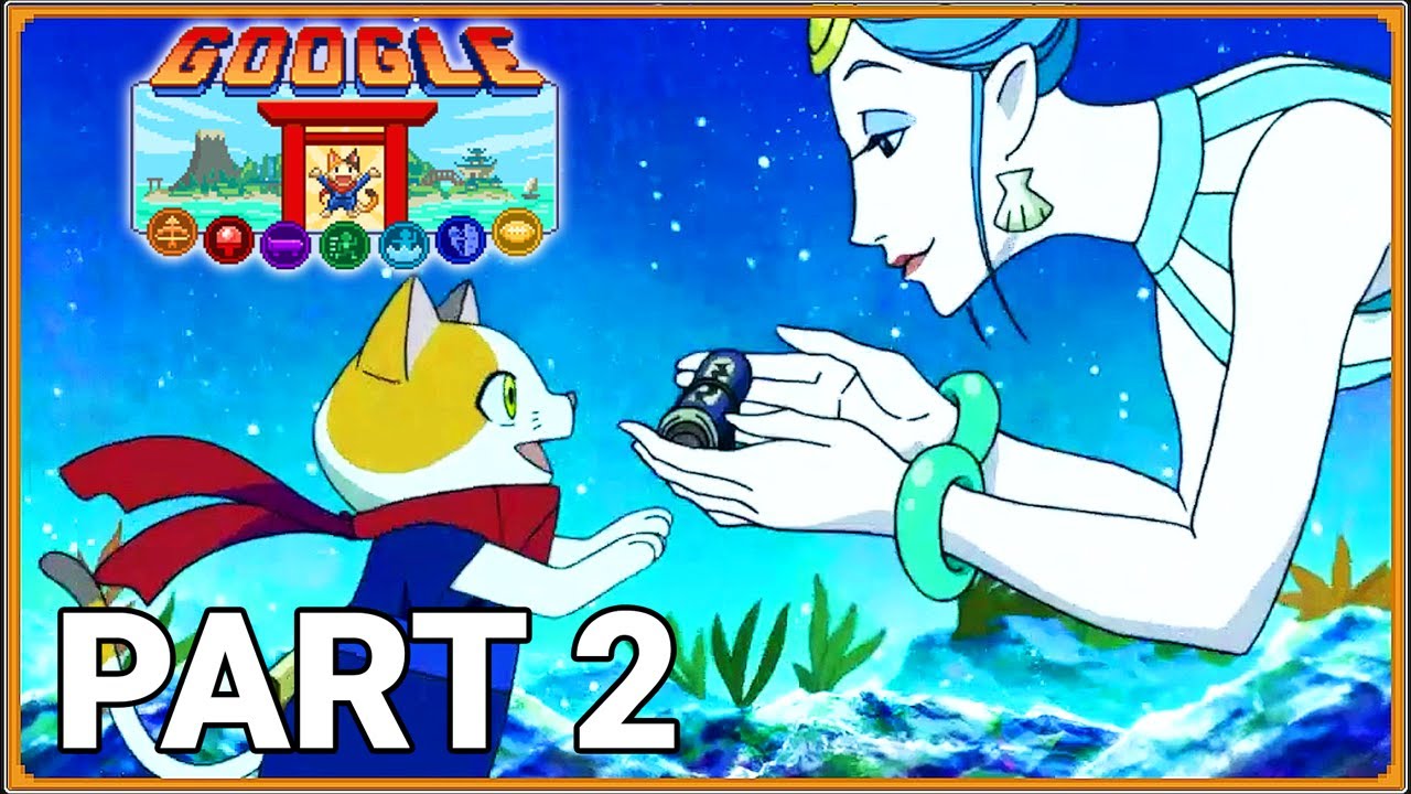 Google Doodle Champion Island Games - SYNCHRONIZED SWIMMING - Walkthrough Part 2