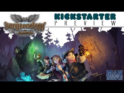 Dungeonology: The Expedition Preview by Man vs Meeple (Ludus Magnus Studio)