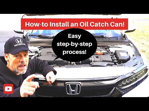 Mishimoto Oil Catch Can Install (2019 Honda Accord)