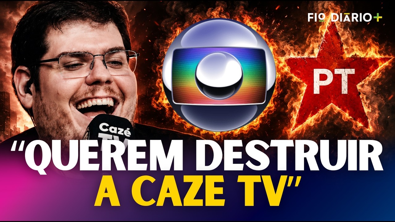 “PT E GLOBO UNIDOS CONTRA A CAZETV”