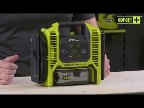 Миниатюра изображения товара Автомобильный компрессор Ryobi R18MI-0 ONE + (5133004714)