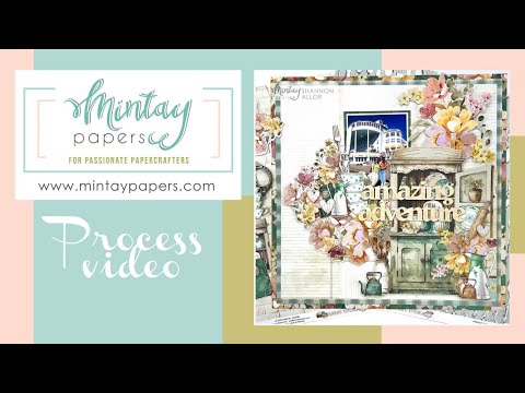 #217 | Layout with "Nana's kitchen" collection | Shannon Allor