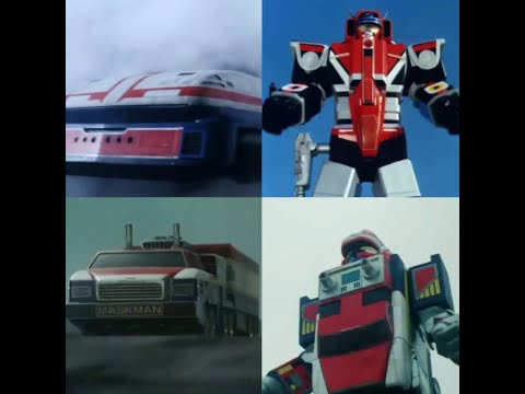 MASKMAN ALL ROBO GATTAI / GREAT FIVE / GALAXY ROBO