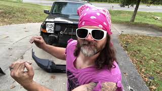 How to replace your Jeep Commander stock bumper for an awesome jeepsteel bumper