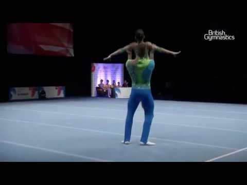 GOLD - Heathrow - mixed pair - Senior - 2015 Acrobatic Gymnastics British Championships