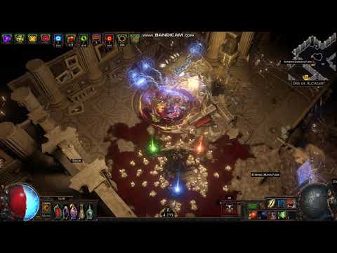 Path Of Exile 3.13 Cast on critical Inquisitor Mjölner/Drox run/endgame