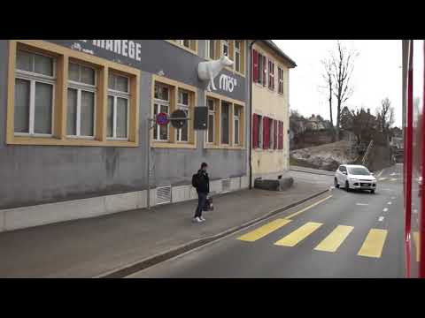 Mit der CJ durch die Stassen von La Chaux-de-Fonds