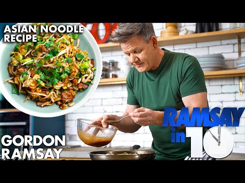 戈登-拉姆齊製作亞洲風味街頭美食麵條 (Gordon Ramsay Makes Asian Inspired Street Food Noodles)