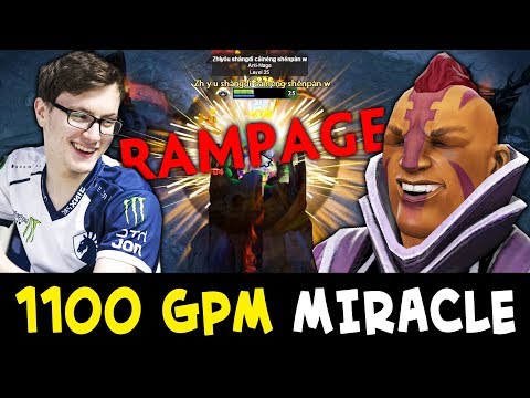 Miracle 1100 GPM Anti-Mage — RAMPAGE ez Zeus counter