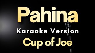 Download lagu Pahina - Cup of Joe | Karaoke Version mp3 Download lagu Pahina - Cup of Joe | Karaoke Version mp3