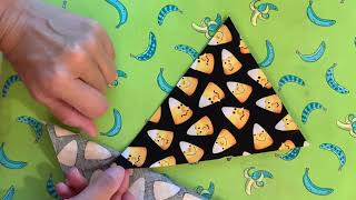 Making A Bunting. Learn Two Techniques Using Directional And Non-Directional Fabric. Easy And Quick.
