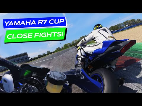 Closest Fights ever at Yamaha R7 Cup Germany |  Oschersleben 🔥