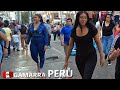 Lima Peru Walking Tour Gamarra Centro La Victoria 2024 4K