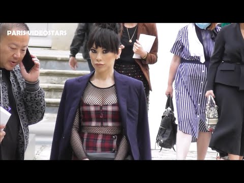 Christine Chiu ( Netflix 's Bling Empire ) @ Paris 5 july 2021 show Dior Fashion Week Haute Couture