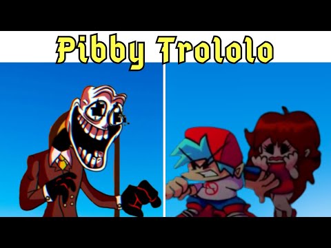 Friday Night Funkin vs Pibby Trololo    Friday Night Incident Week 2 Demo /FNF Mod Trollge