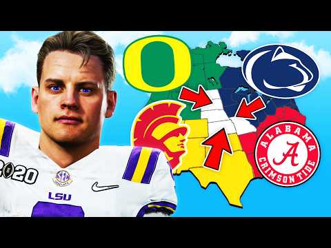 NFL Imperialism, But Each Player On Their College Team