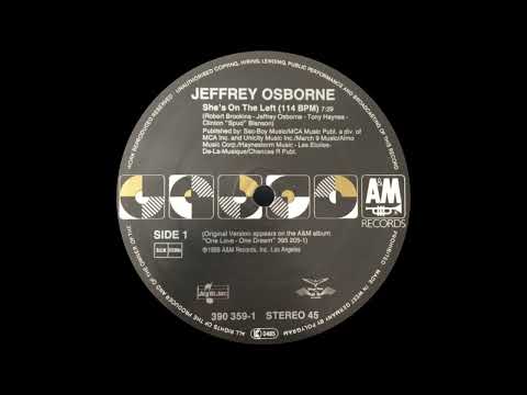 Jeffrey Osborne - She's On The Left (Extended Version) 1988