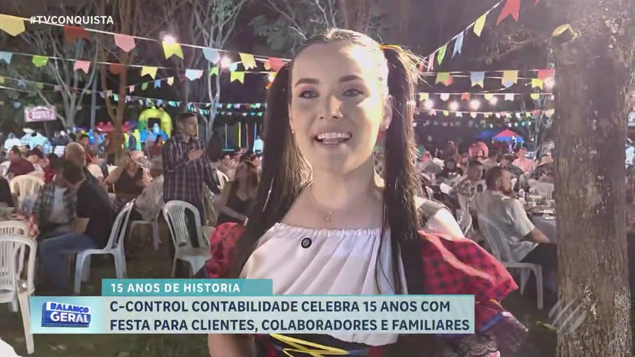 C-Control Contabilidade comemora 15 anos com grande festa junina em Lucas do Rio Verde