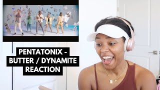 Download lagu Watch Me REACT to Pentatonix Butter x Dynamite | Reaction Video | ayojess mp3