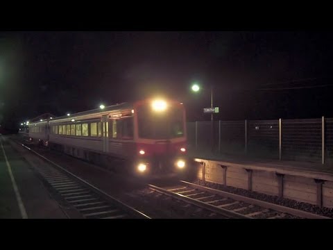 V/line Sprinter Passenger Train at Night - PoathTV Australian Railways, Railroads & Trains