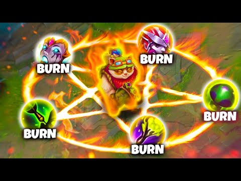 This Super Burn Teemo Build Does 25% Of Their HP Per Second!