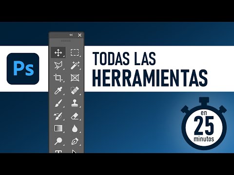 TODAS LAS HERRAMIENTAS de Photoshop en 25 minutos!