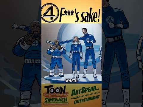 Fantastic Four vs Fantastic Four - TOON SANDWICH #funny #marvel #animation #mcu #fantasticfour