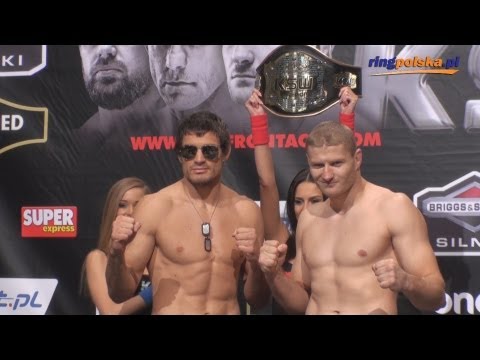 KSW 22: Ważenie przed walką Jan Błachowicz - Goran Reljic