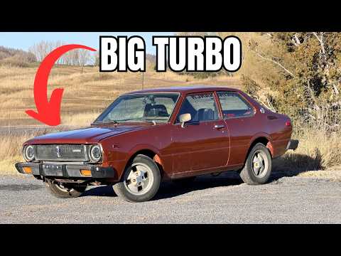 Engine Swapped 1979 Toyota Corolla Gets Huge Upgrades