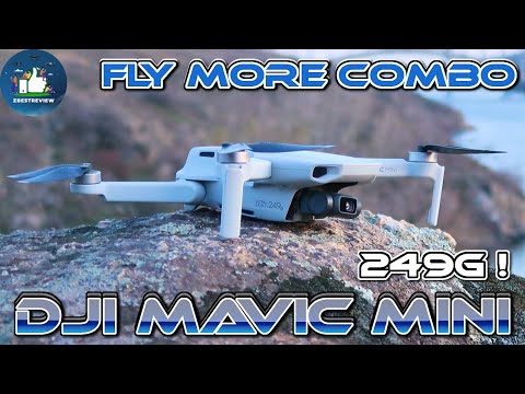 Дрон DJI Mavic Mini Fly More Combo белый - Видео