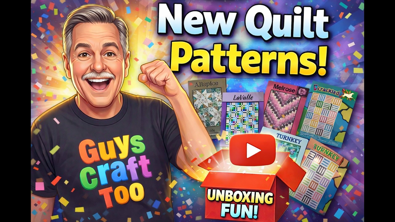 👉 You NEED to See These Quilt Patterns! 🧵 April Unboxing Surprise!