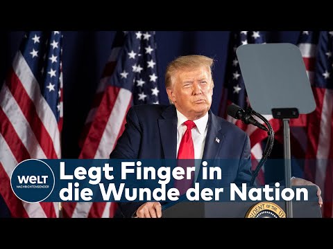 TRUMP-TAG: Jubelschreie und wütender Protest - Nationalfeiertag legt Spaltung der USA offen