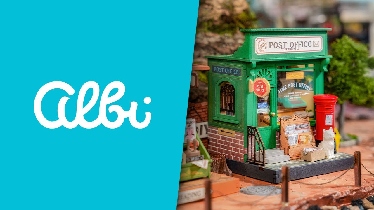 Miniatúrny domček Pošta - predstavenie