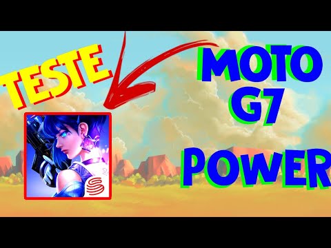 TESTE CYBER HUNTER NO MOTO G7 POWER E PLAY