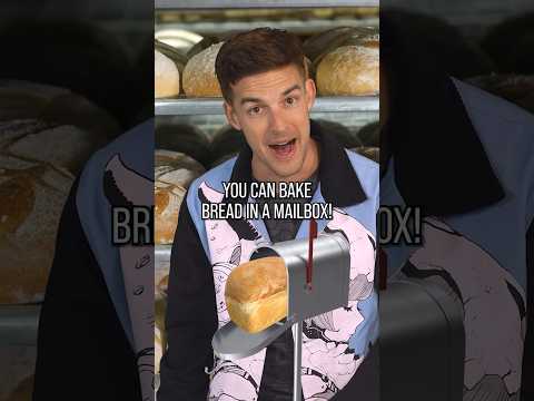 You Can Bake BREAD in a Mailbox?! 🍞📬 #shorts