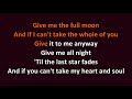 Carly Simon - Give Me All Night