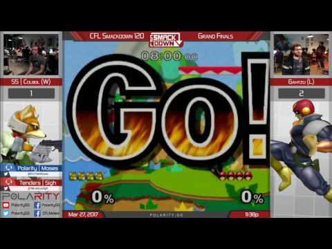 CFL Smackdown 120 Melee - SS Colbol (Fox) vs Gahtzu (Falcon) - Grand Finals